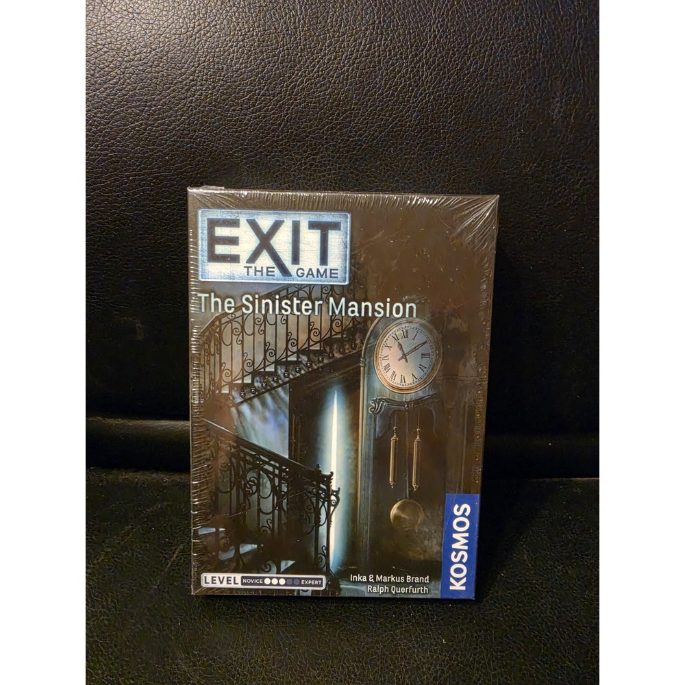 Exit The Game, The Sinister Mansion By Kosmos New Solve The Riddle.